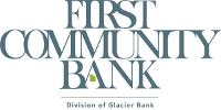 First Community Bank Division of Glacier Bank Logo